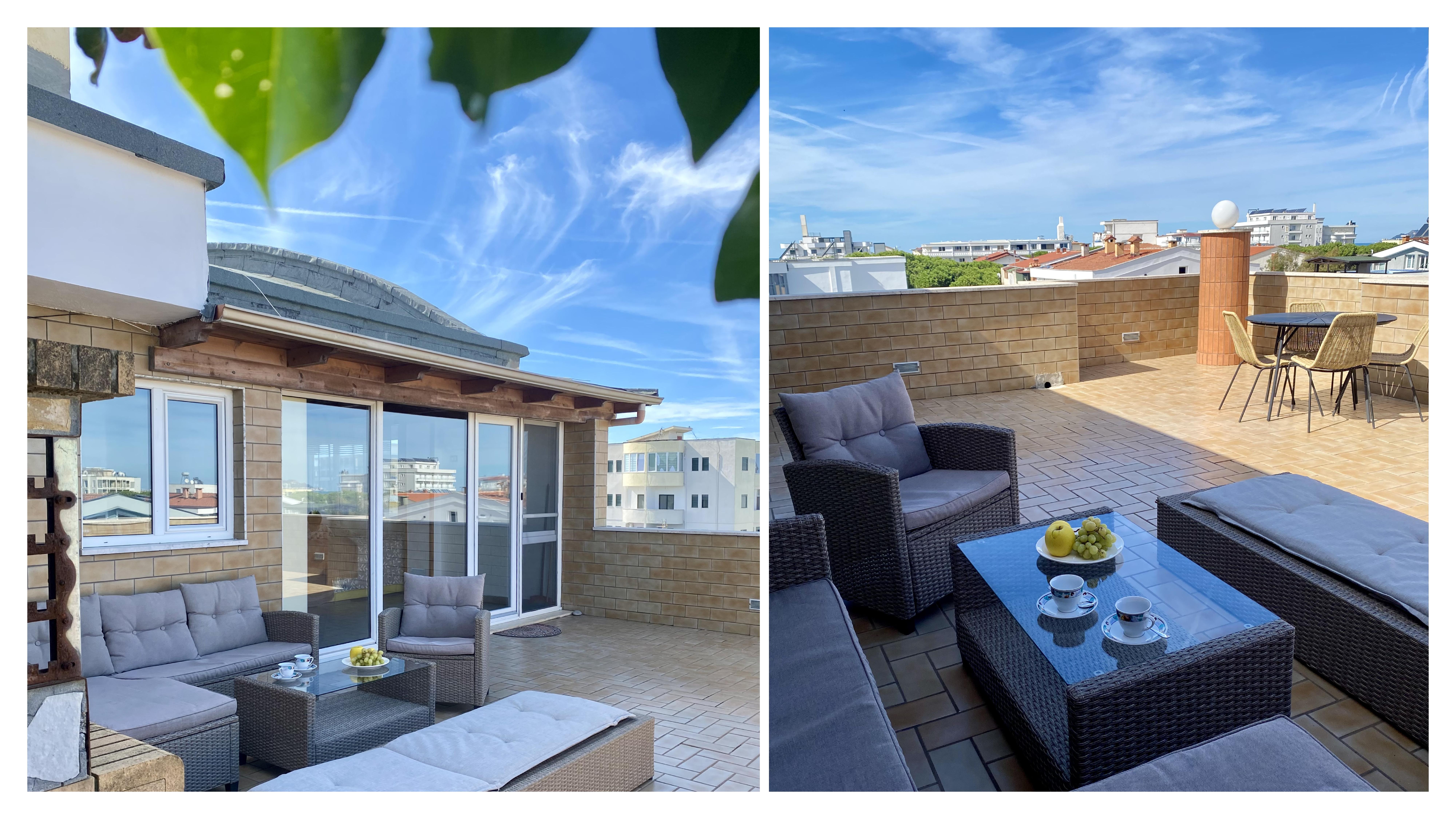 České zázemí v Albánii • Auto u apartmánu - 1